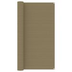Sport si Outdoor - Camping - Accesorii corturi - Covor pentru cort, gri taupe, 200x400 cm - Infinity.ro