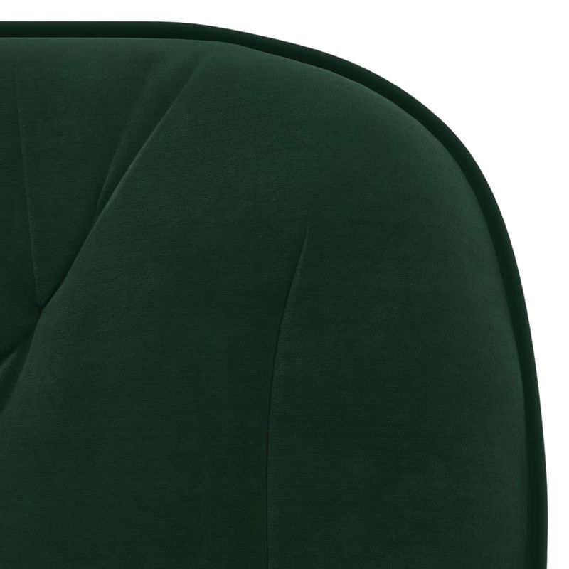 Casa si Gradina - Mobilier - Scaune si fotolii - Scaune - Scaune de bucatarie, 2 buc., verde inchis, catifea - Infinity.ro