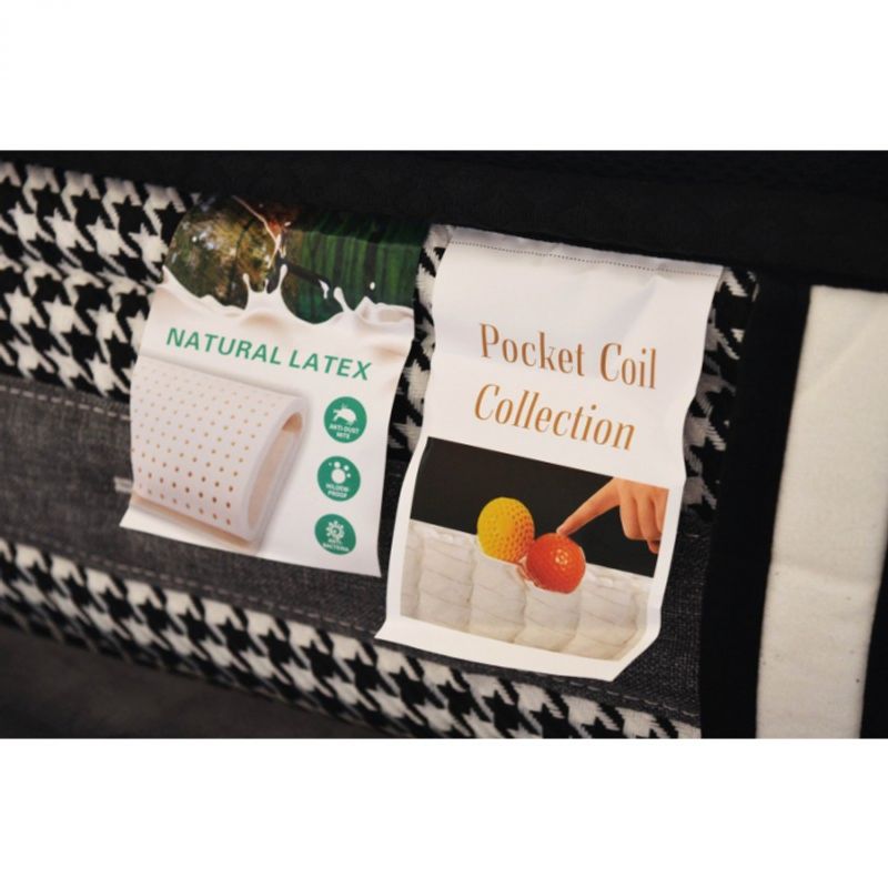 Casa si Gradina - Mobilier - Saltele si somiere - Saltele - Saltea Wolke, 160 x 200 x 25 cm, Pocket Spring Latex - Infinity.ro