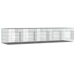 Petshop - Accesorii petshop - Culcusuri si custi - Custi interior si exterior - Cusca pentru iepuri, 5 panouri, 217x79x54 cm, fier galvanizat - Infinity.ro