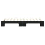 Casa si Gradina - Mobilier - Paturi si accesorii - Paturi - Pat de zi cu extensie, negru, 80x200 cm, catifea - Infinity.ro