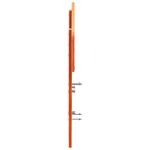 Casa si Gradina - Mobilier - Paturi si accesorii - Accesorii paturi - Tablie de pat, maro, 120 cm, lemn masiv de pin - Infinity.ro