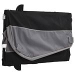 Sport si Outdoor - Ciclism - Accesorii pentru biciclete - Remorci biciclete - Remorca pentru biciclete, negru și gri, 45 kg, fier, mărime 68x133x68 cm - Infinity.ro