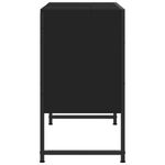 Casa si Gradina - Mobilier - Mobilier baie - Corpuri baie - Dulap chiuveta de baie, negru, 80x33x60 cm, lemn compozit - Infinity.ro
