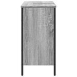 Casa si Gradina - Mobilier - Mobilier baie - Comode baie - Comoda chiuveta baie, gri sonoma, 80x30x60 cm, lemn prelucrat - Infinity.ro