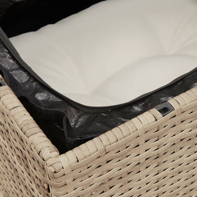 Casa si Gradina - Gradina si terasa - Mobilier exterior - Seturi mobila gradina - Set canapele de gradina cu perne, 10 piese, bej, poliratan - Infinity.ro