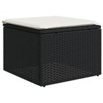 Casa si Gradina - Gradina si terasa - Mobilier exterior - Canapele si fotolii gradina - Set canapele de gradina cu perne, 10 piese, negru, poliratan - Infinity.ro