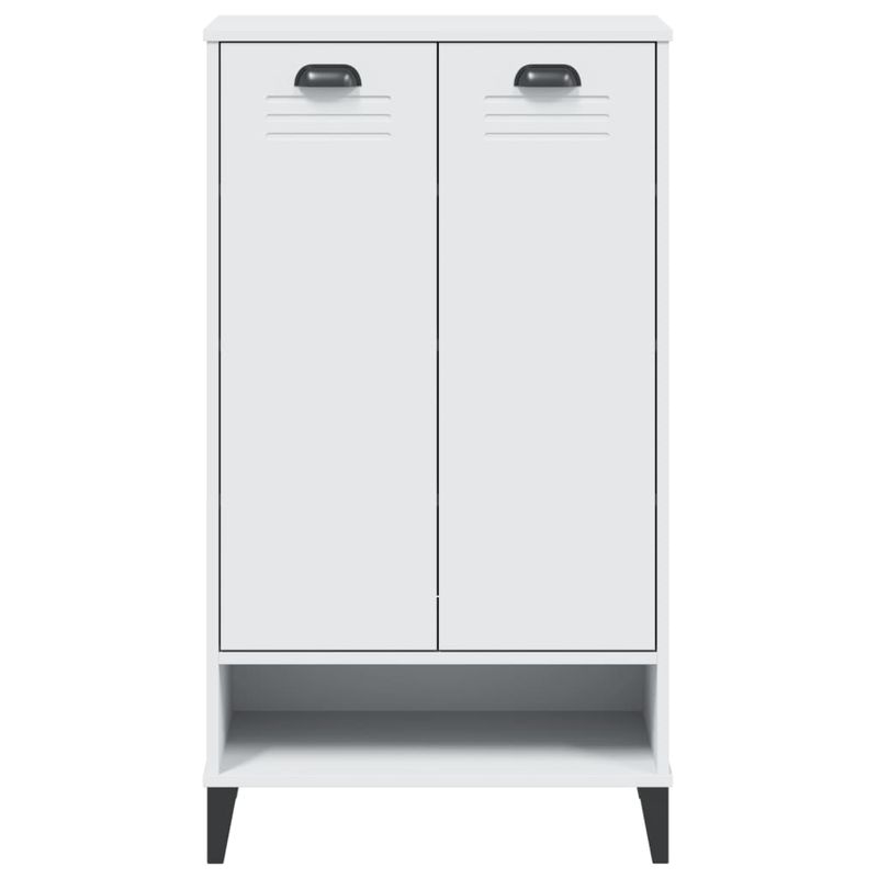 Casa si Gradina - Mobilier - Organizare si depozitare - Organizator incaltaminte - Pantofar „VIKEN”, alb, lemn masiv de pin - Infinity.ro