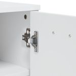 Casa si Gradina - Mobilier - Organizare si depozitare - Organizator incaltaminte - Pantofar „VIKEN”, alb, lemn masiv de pin - Infinity.ro