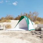Sport si Outdoor - Camping - Corturi camping - Cort de plaja, verde marin, 268x223x125 cm, tafta 185T - Infinity.ro