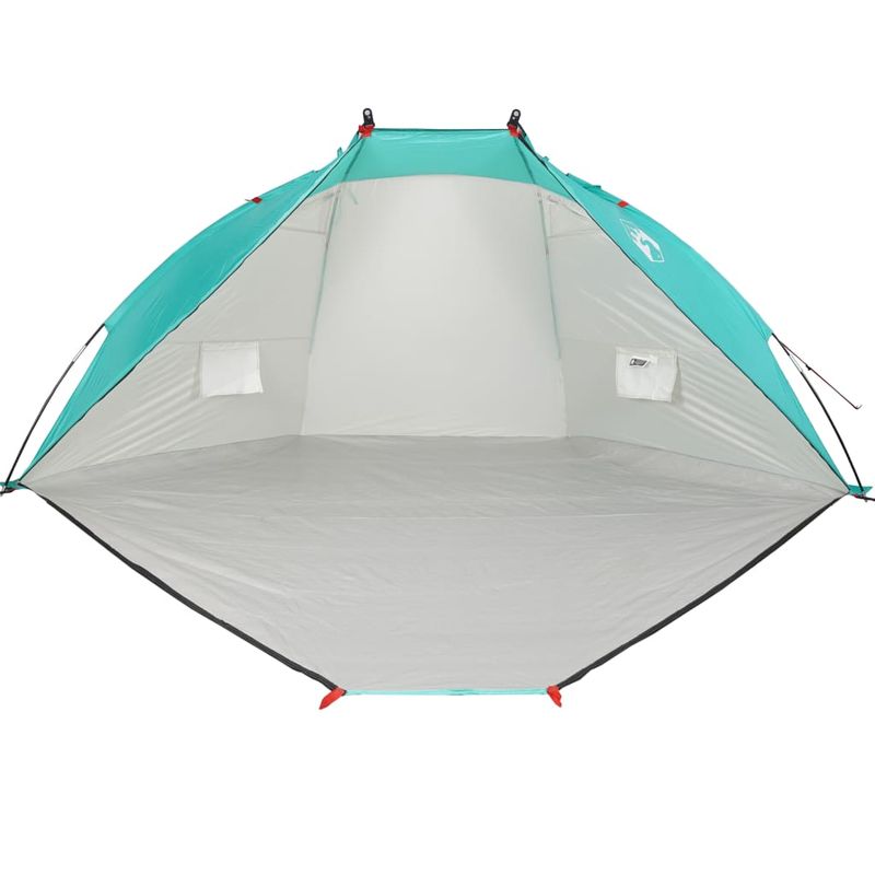 Sport si Outdoor - Camping - Corturi camping - Cort de plaja, verde marin, 268x223x125 cm, tafta 185T - Infinity.ro