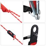 Sport si Outdoor - Camping - Corturi camping - Cort de plaja, verde marin, 268x223x125 cm, tafta 185T - Infinity.ro