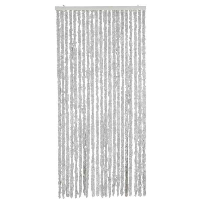 Casa si Gradina - Textile si covoare - Perdele si draperii - Perdele - Perdea pentru insecte, gri, 90x220 cm, chenille - Infinity.ro