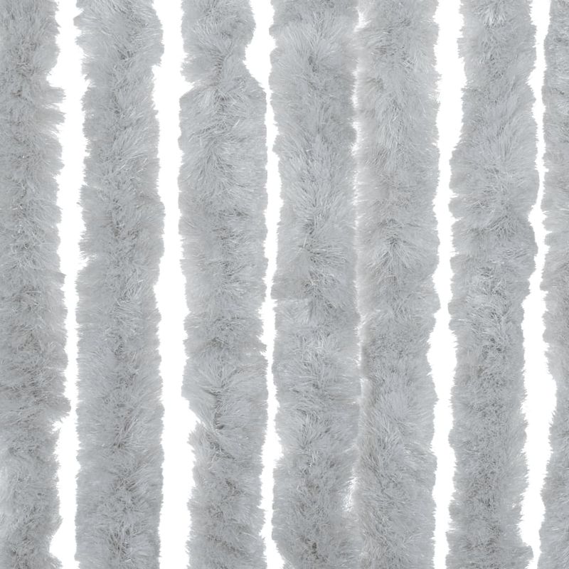 Casa si Gradina - Textile si covoare - Perdele si draperii - Perdele - Perdea pentru insecte, gri, 90x220 cm, chenille - Infinity.ro