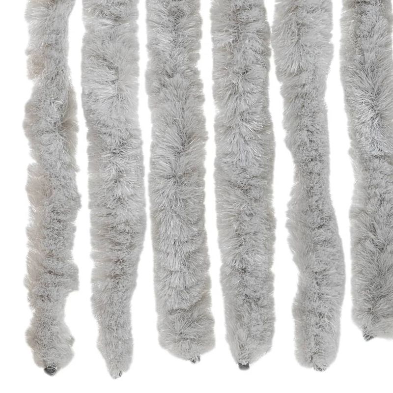 Casa si Gradina - Textile si covoare - Perdele si draperii - Perdele - Perdea pentru insecte, gri, 90x220 cm, chenille - Infinity.ro