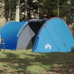 Sport si Outdoor - Camping - Corturi camping - Cort de camping pentru 4 persoane, albastru, impermeabil - Infinity.ro