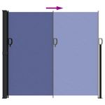 Casa si Gradina - Gradina si terasa - Umbrele si pavilioane - Umbrele - Copertina laterala retractabila, albastru, 180x500 cm - Infinity.ro