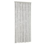 Casa si Gradina - Textile si covoare - Perdele si draperii - Perdele - Perdea pentru insecte, gri deschis si alb, 100x220 cm, chenille - Infinity.ro