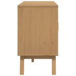 Casa si Gradina - Mobilier - Comode si corpuri - Comode - Dulap "OLDEN", maro, 114x43x73,5 cm, lemn masiv pin - Infinity.ro