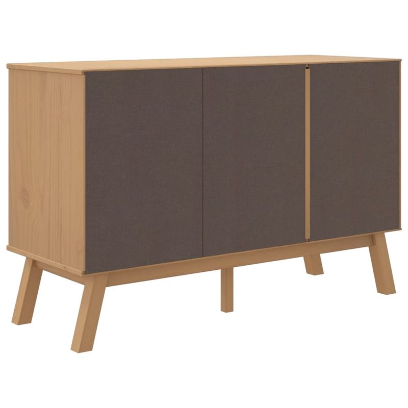 Casa si Gradina - Mobilier - Comode si corpuri - Comode - Dulap "OLDEN", maro, 114x43x73,5 cm, lemn masiv pin - Infinity.ro
