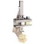 Casa si Gradina - Mobilier - Biblioteci si rafturi - Rafturi - Suport pentru dus suspendat, otel inoxidabil 304 periat - Infinity.ro