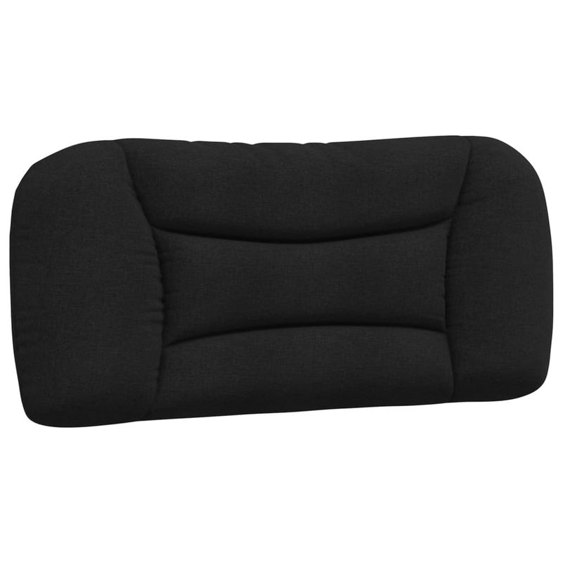 Casa si Gradina - Mobilier - Paturi si accesorii - Paturi - Cadru de pat cu tablie, negru, 90x190 cm, textil - Infinity.ro