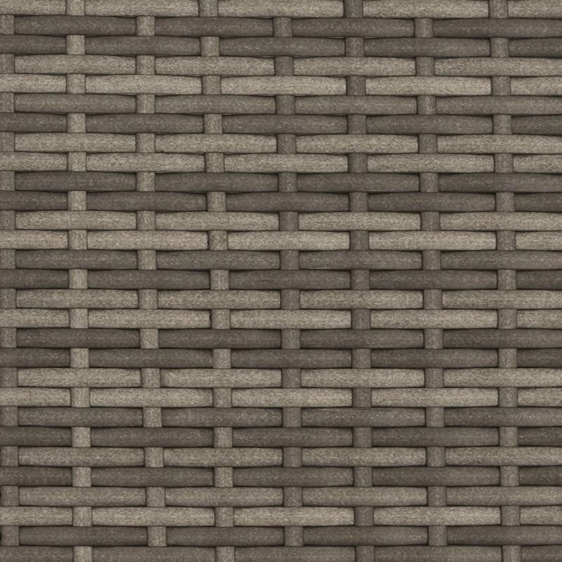 Casa si Gradina - Gradina si terasa - Mobilier exterior - Canapele si fotolii gradina - Canapea de gradina cu 2 locuri si taburete, gri, poliratan - Infinity.ro