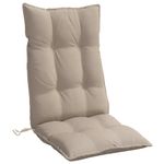 Casa si Gradina - Textile si covoare - Perne si pilote - Perne decorative - Perne scaun cu spatar inalt, 2 buc, gri taupe, tesatura Oxford - Infinity.ro