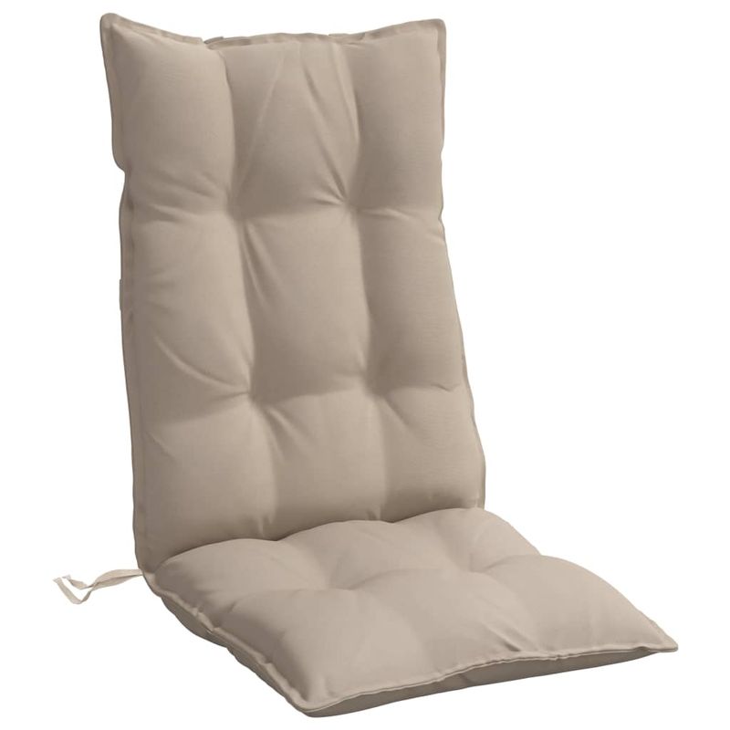 Casa si Gradina - Textile si covoare - Perne si pilote - Perne decorative - Perne scaun cu spatar inalt, 2 buc, gri taupe, tesatura Oxford - Infinity.ro