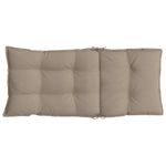 Casa si Gradina - Textile si covoare - Perne si pilote - Perne decorative - Perne scaun cu spatar inalt, 2 buc, gri taupe, tesatura Oxford - Infinity.ro