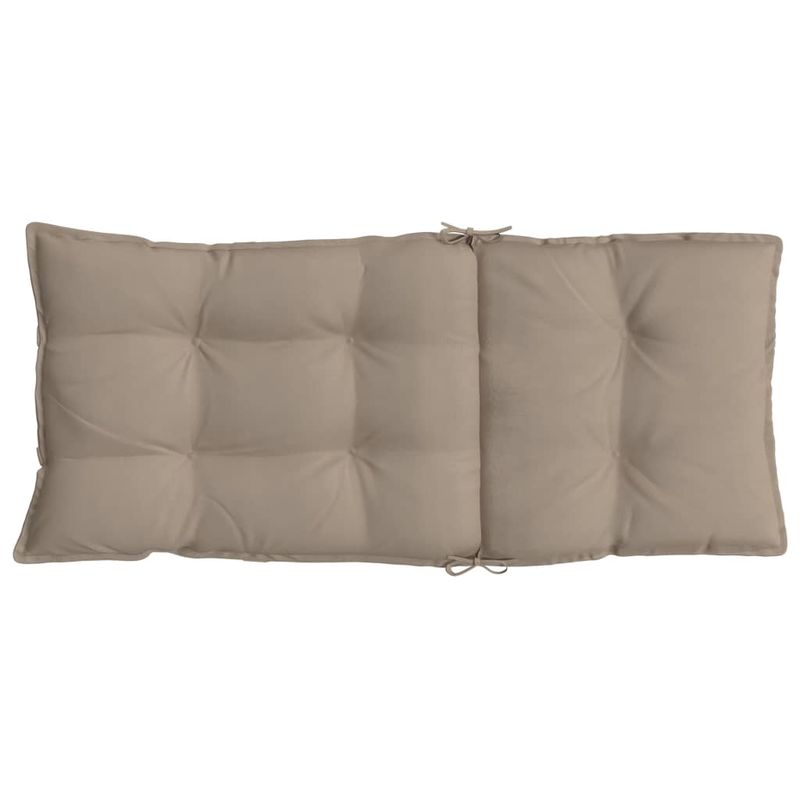 Casa si Gradina - Textile si covoare - Perne si pilote - Perne decorative - Perne scaun cu spatar inalt, 2 buc, gri taupe, tesatura Oxford - Infinity.ro
