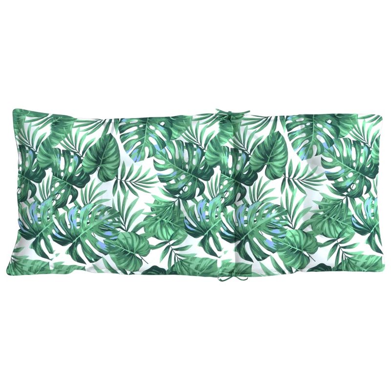 Casa si Gradina - Textile si covoare - Perne si pilote - Perne decorative - Perne de scaun spatar inalt, 4 buc, model frunze, textil Oxford - Infinity.ro