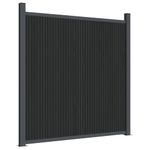 Casa si Gradina - Gradina si terasa - Garduri, panouri si accesorii - Panouri de gard, gri, 180x186 cm, WPC - Infinity.ro