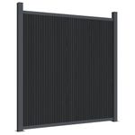 Casa si Gradina - Gradina si terasa - Garduri, panouri si accesorii - Panouri de gard, gri, 180x186 cm, WPC - Infinity.ro