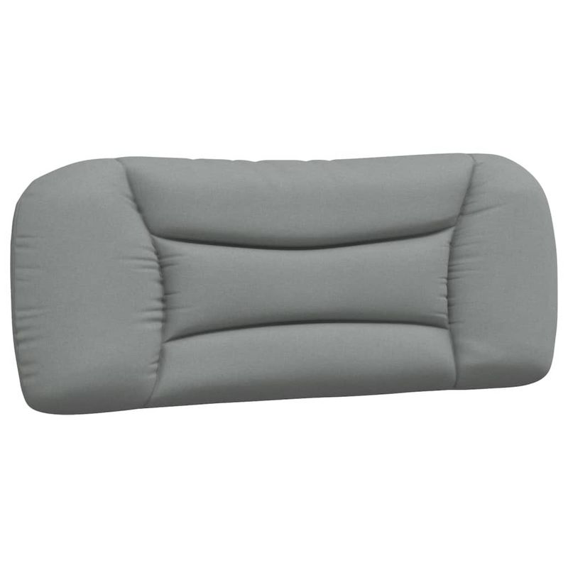 Casa si Gradina - Mobilier - Paturi si accesorii - Paturi - Cadru de pat cu tablie, gri deschis, 100x200 cm, textil - Infinity.ro