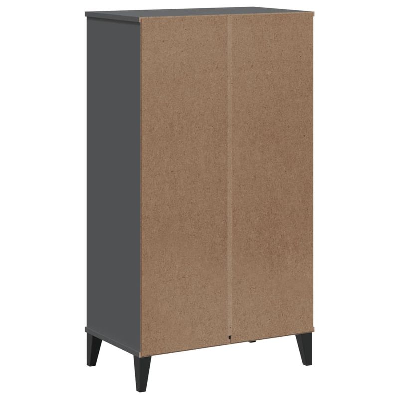 Casa si Gradina - Mobilier - Organizare si depozitare - Organizator incaltaminte - Pantofar „VIKEN”, gri antracit, lemn masiv de pin - Infinity.ro