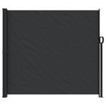 Casa si Gradina - Gradina si terasa - Umbrele si pavilioane - Umbrele - Copertina laterala retractabila, negru, 180x500 cm - Infinity.ro