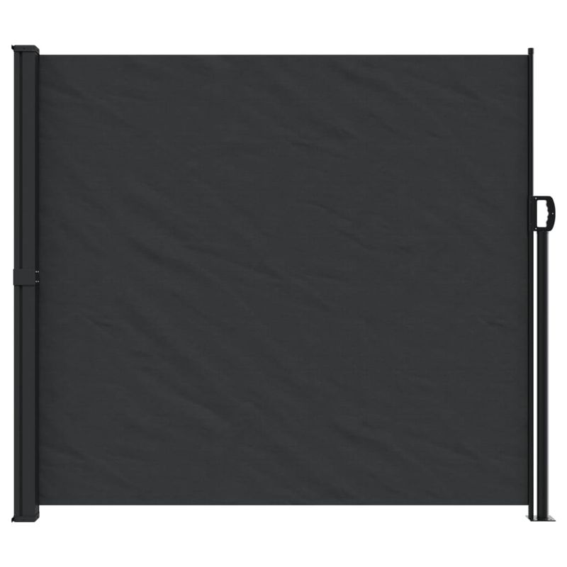 Casa si Gradina - Gradina si terasa - Umbrele si pavilioane - Umbrele - Copertina laterala retractabila, negru, 180x500 cm - Infinity.ro