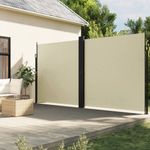 Casa si Gradina - Gradina si terasa - Umbrele si pavilioane - Umbrele - Copertina laterala retractabila, crem, 220x600 cm - Infinity.ro