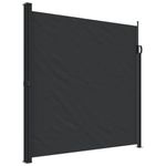 Casa si Gradina - Gradina si terasa - Umbrele si pavilioane - Umbrele - Copertina laterala retractabila, negru, 200x500 cm - Infinity.ro