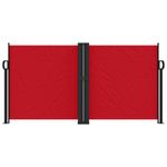 Casa si Gradina - Gradina si terasa - Umbrele si pavilioane - Umbrele - Copertina laterala retractabila, rosu, 120 x 1000 cm, mărime 120x1000 cm - Infinity.ro