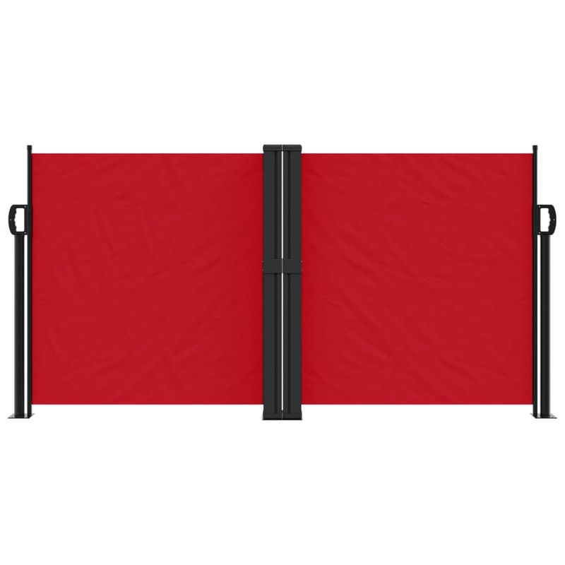 Casa si Gradina - Gradina si terasa - Umbrele si pavilioane - Umbrele - Copertina laterala retractabila, rosu, 120 x 1000 cm, mărime 120x1000 cm - Infinity.ro