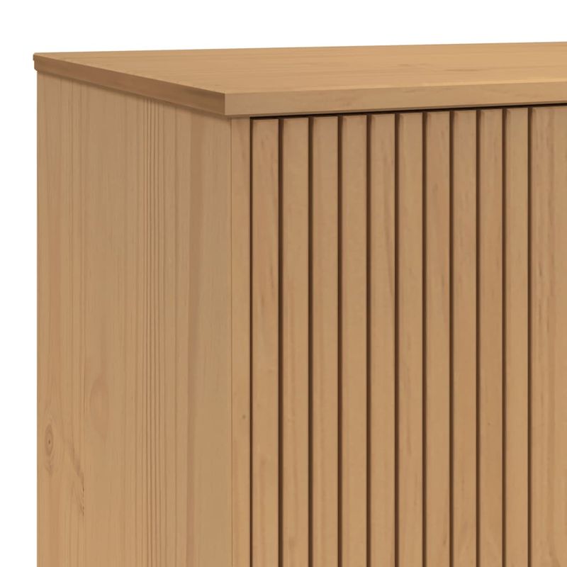 Casa si Gradina - Mobilier - Dulapuri si sifoniere - Sifoniere - Sifonier "OLDEN", maro, 76,5x53x172 cm, lemn masiv pin - Infinity.ro