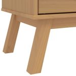 Casa si Gradina - Mobilier - Dulapuri si sifoniere - Sifoniere - Sifonier "OLDEN", maro, 76,5x53x172 cm, lemn masiv pin - Infinity.ro