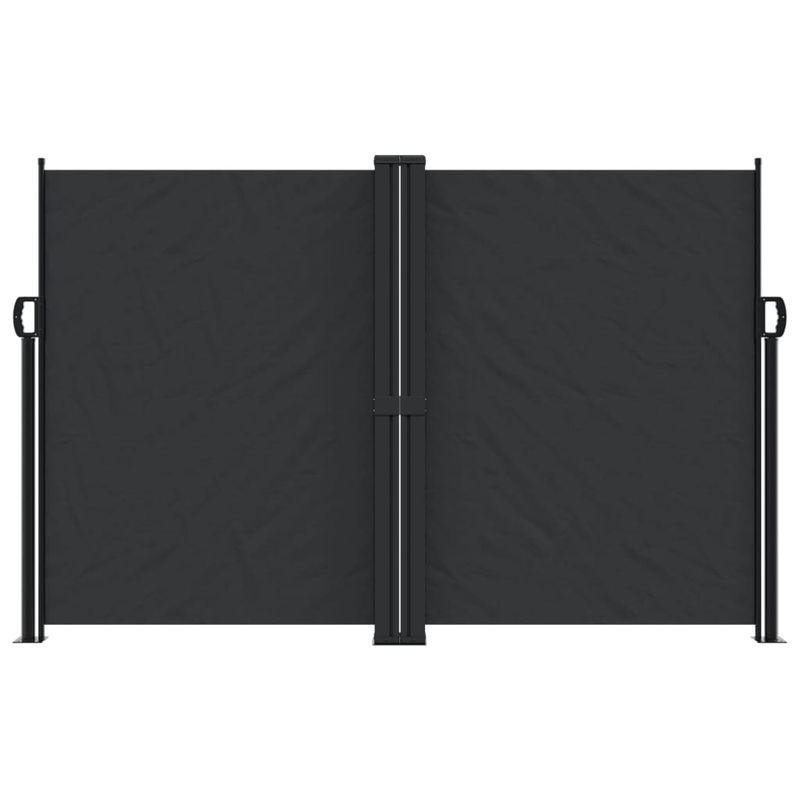 Casa si Gradina - Gradina si terasa - Umbrele si pavilioane - Umbrele - Copertina laterala retractabila, negru, 160 x 600 cm - Infinity.ro