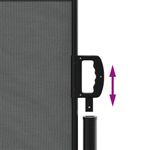 Casa si Gradina - Gradina si terasa - Umbrele si pavilioane - Umbrele - Copertina laterala retractabila, antracit, 120 x 600 cm - Infinity.ro