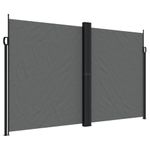 Casa si Gradina - Gradina si terasa - Umbrele si pavilioane - Umbrele - Copertina laterala retractabila, antracit, 200x600 cm - Infinity.ro