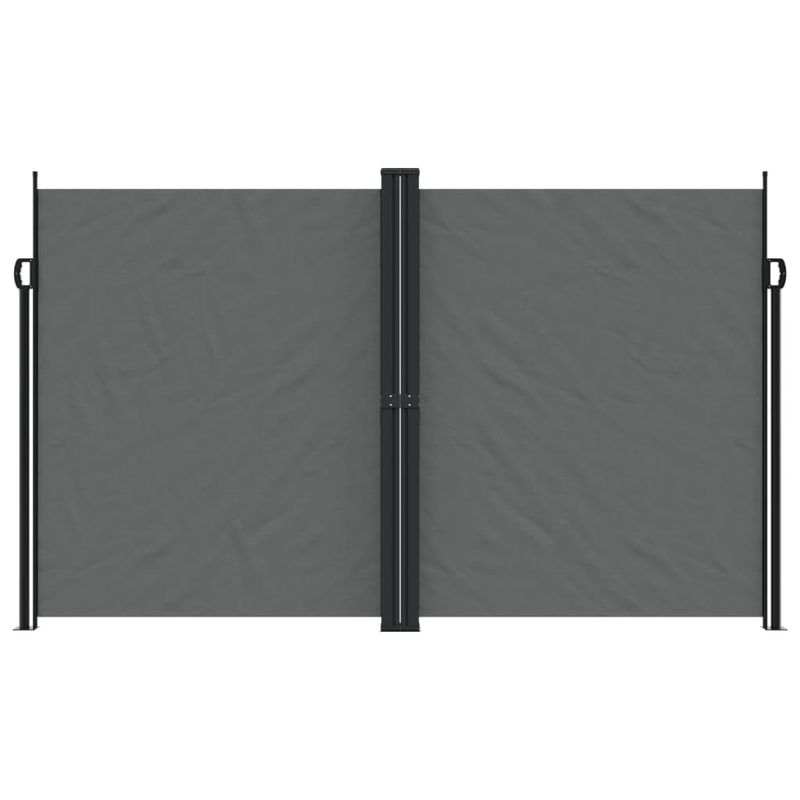 Casa si Gradina - Gradina si terasa - Umbrele si pavilioane - Umbrele - Copertina laterala retractabila, antracit, 200x600 cm - Infinity.ro