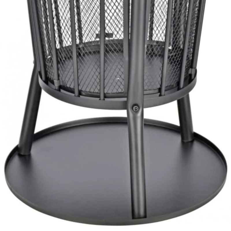 Casa si Gradina - Termice - Sobe, Seminee si accesorii - Seminee - HI Cos de foc cu protectie de scantei negru 40x61 cm - Infinity.ro