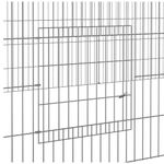 Petshop - Accesorii petshop - Culcusuri si custi - Custi interior si exterior - Cusca pentru iepuri, 5 panouri, 541x109x54 cm, fier galvanizat - Infinity.ro